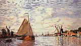 The Zaan at Zaandam 2 by Claude Monet